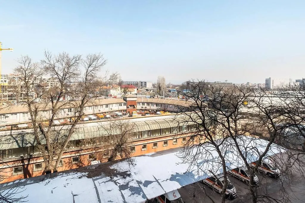 New Central Located Peaceful 1Bdr Self Check-In Sofia